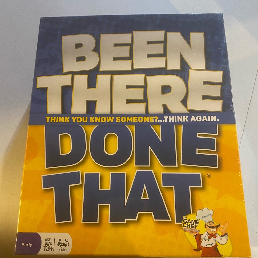 Brand new “Been there done that” board game